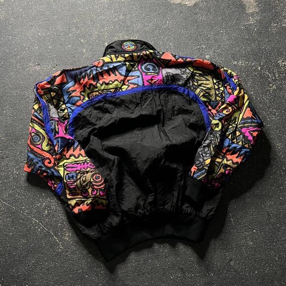 Vintage 80’s Hot Dogger Windbreaker Jacket - Picture 3 of 4